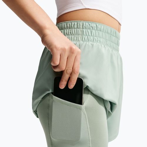 Női rövidnadrág Nike One Dri-Fit High-Waisted 3" 2In1 steam/white