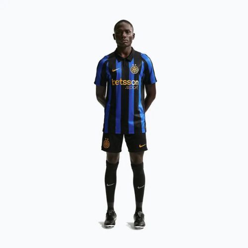 Férfi futball rövidnadrág Nike Inter Milan Dri-Fit Stadium Home black/university gold