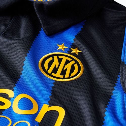 Gyerek focimez Nike Inter Milan Dri-Fit Stadium Home lyon blue/black/university gold