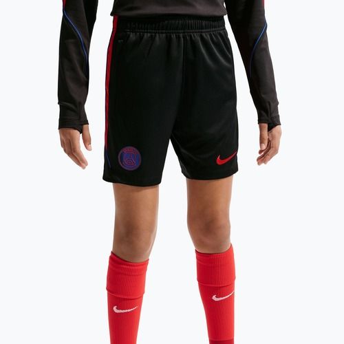 Gyerek futball rövidnadrág Nike Paris Saint-Germain Strike black/hyper royal/global red/global red