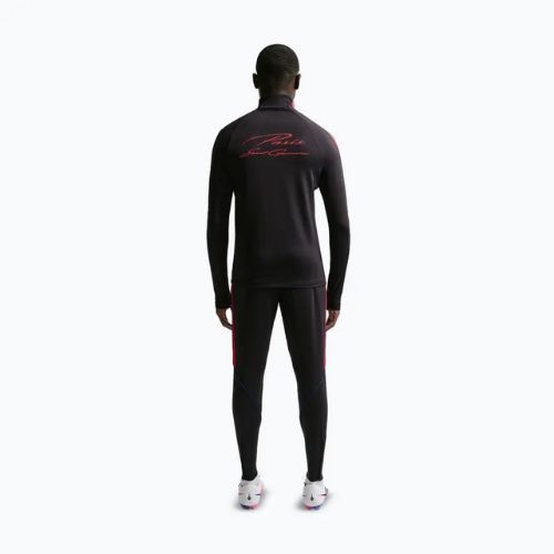 Férfi futball pulóver Nike Paris Saint-Germain Strike Dri-Fit Soccer Knit Drill Top black/global red/global red