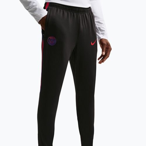 Férfi futballnadrág Nike Paris Saint-Germain Strike Dri-Fit black/global red/global red