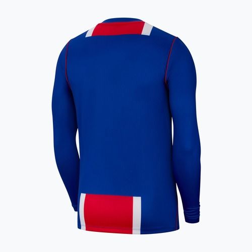 Férfi futball hosszú ujjú póló Nike Paris Saint-Germain Dri-Fit Stadium Home old royal/white/university red/white