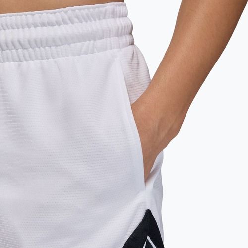 Női kosárlabda rövidnadrág Jordan Sport Diamond 4" white/black/black/white