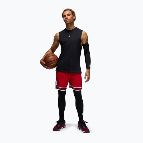 Férfi kosárlabda rövidnadrág Nike Jordan Mesh Diamond 4" gym red/white/black