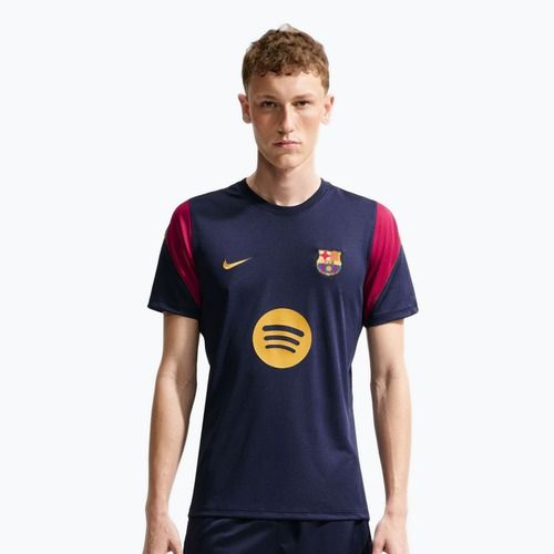 Férfi focimez Nike FC Barcelona Strike Soccer Dri-Fit blackened blue/noble red/mineral yellow