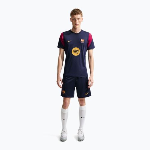 Férfi focimez Nike FC Barcelona Strike Soccer Dri-Fit blackened blue/noble red/mineral yellow