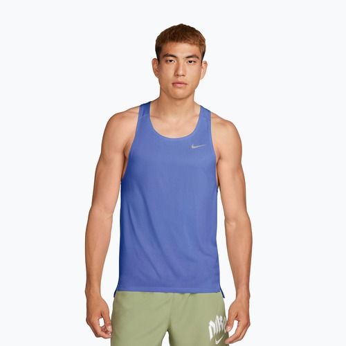 Férfi futópóló Nike Fast Dri-Fit sapphireer