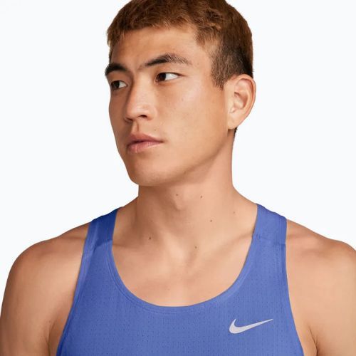 Férfi futópóló Nike Fast Dri-Fit sapphireer