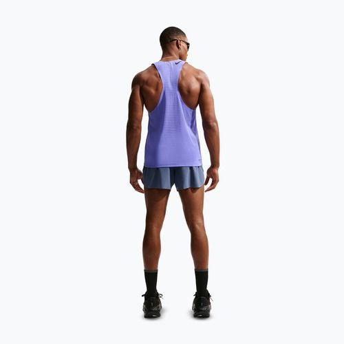Férfi futópóló Nike AeroSwift Dri-Fit ADV sapphire/black