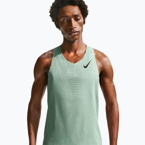 Férfi futópóló Nike AeroSwift Dri-Fit ADV steam/black