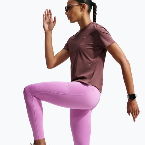 Női futó leggings Nike Swift 7/8 light magenta
