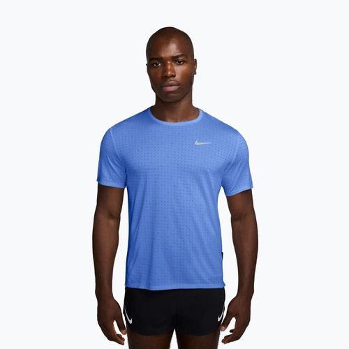 Férfi futópóló Nike Miler Breathe royal pulse