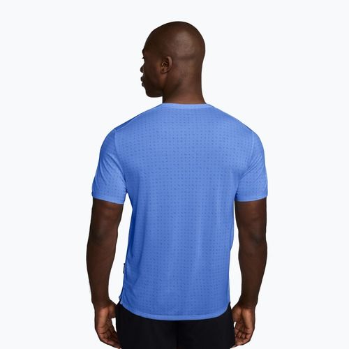 Férfi futópóló Nike Miler Breathe royal pulse