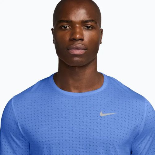 Férfi futópóló Nike Miler Breathe royal pulse