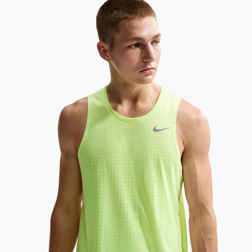 Férfi futópóló Nike Miler Breathe volt ice