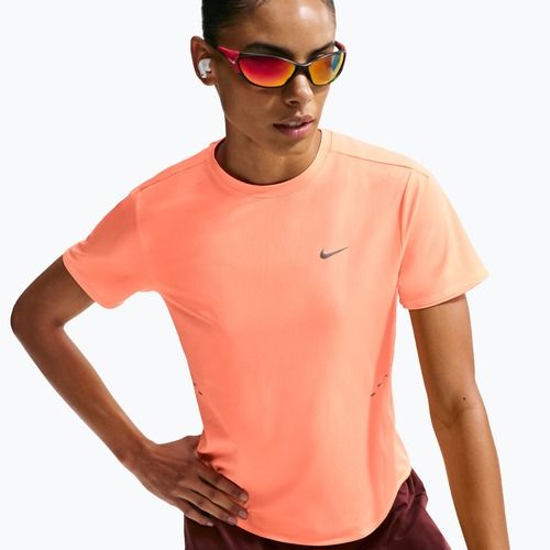 Női futópóló Nike Swift Dri-Fit orange pulse