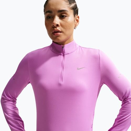 Női futófelső Nike Swift Dri-FIT UV 1/4-Zip light magenta