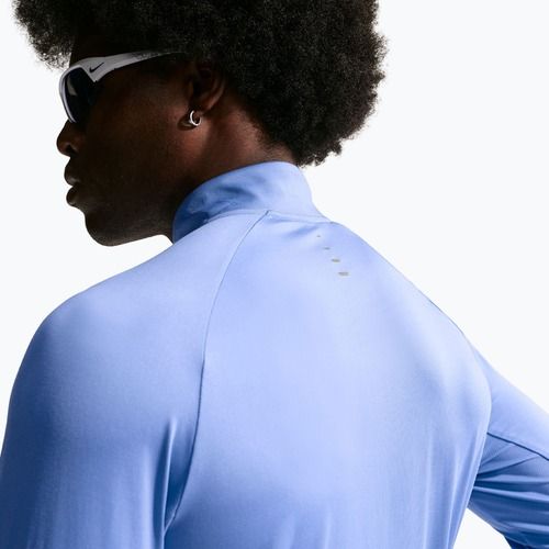 Férfi futó pulóver Nike Stride 1/4 Zip Dri-Fit royal pulse