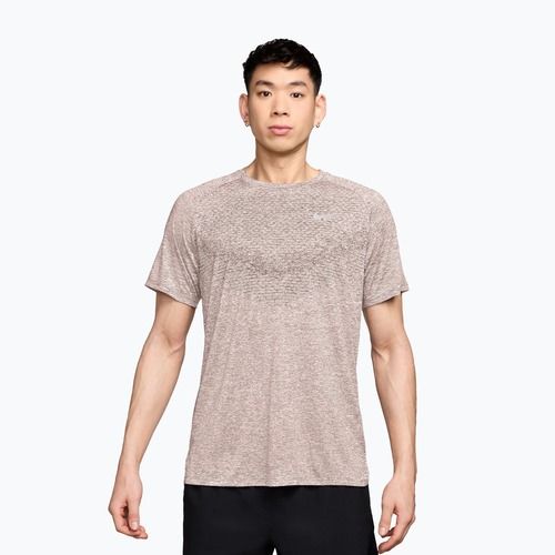 Férfi futópóló Nike Stride ADV silt red