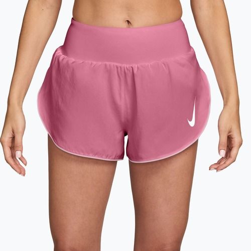 Női futóshort Nike Tempo Swoosh Dri-Fit Mid-Rise Brief-Lined peony/pink foam/white