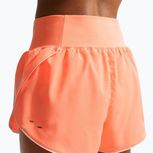 Női futóshort Nike Tempo Swoosh Dri-Fit Mid-Rise Brief-Lined orange pulse/white