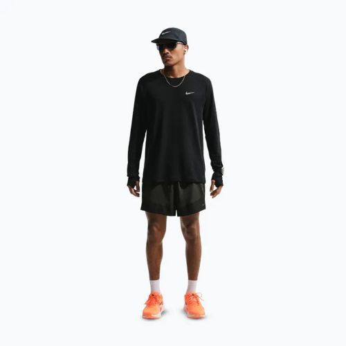 Férfi futóshort Nike Stride Dri-Fit Brief-Lined 5" off noir/black/black