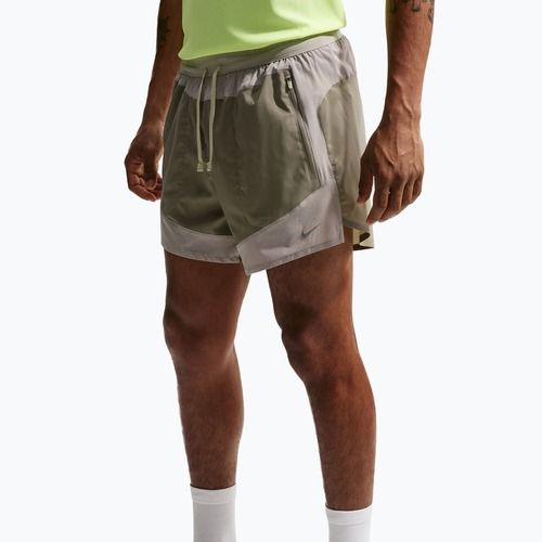 Férfi futóshort Nike Stride Dri-Fit Brief-Lined 5" light army/spruce fog