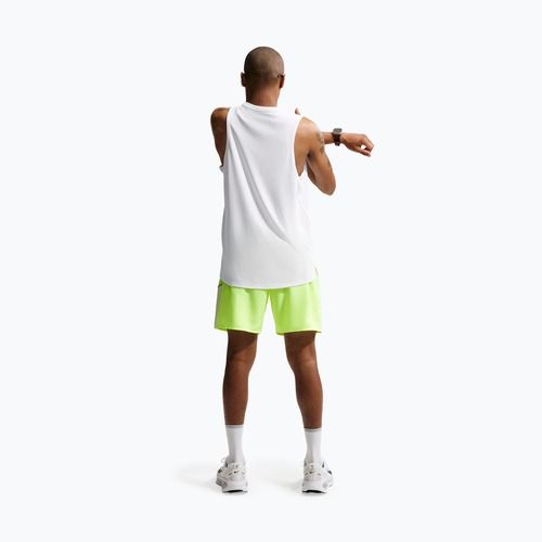 Férfi futópóló Nike Miler Dri-Fit white