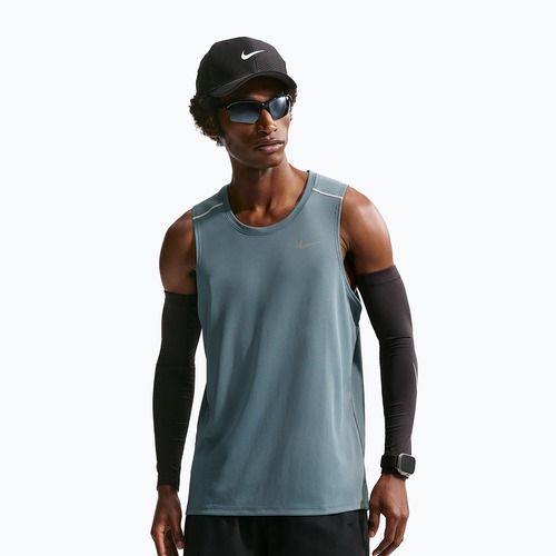 Férfi futópóló Nike Miler Dri-Fit mineral slate