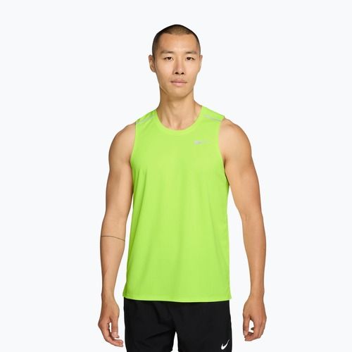 Férfi futópóló Nike Miler Dri-Fit volt ice