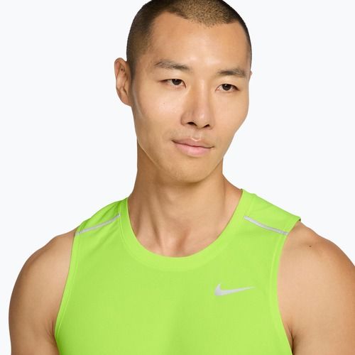 Férfi futópóló Nike Miler Dri-Fit volt ice