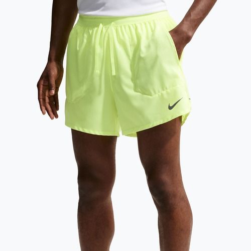 Férfi Nike Stride Dri-Fit rövidnadrág, 5 hüvelykes, belső béléssel, volt jég színben