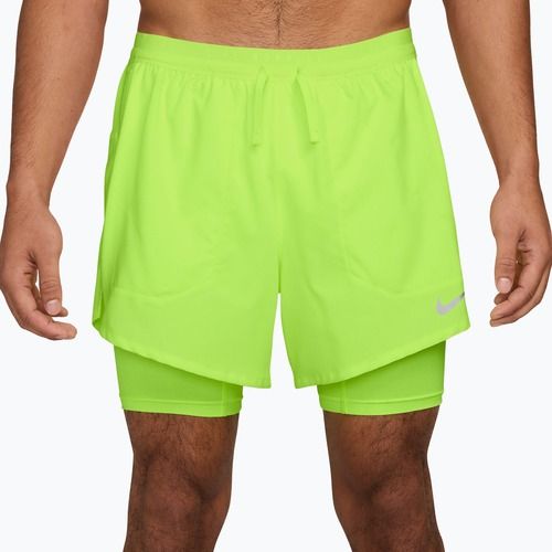 Férfi futóshort Nike Stride Dri-Fit Hybrid 5" volt ice
