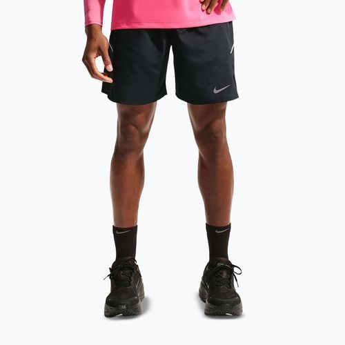 Férfi rövidnadrág Nike Miler Dri-Fit 7" black/black