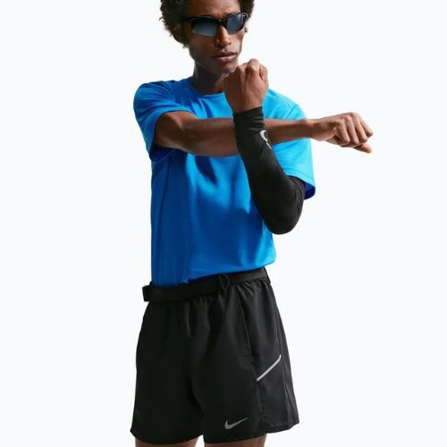 Férfi rövidnadrág Nike Miler Dri-Fit Brief Lined 5" black/black