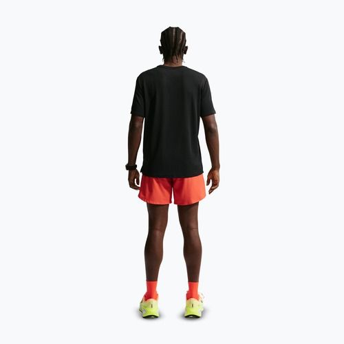 Férfi futópóló Nike Miler Dri-Fit UV black