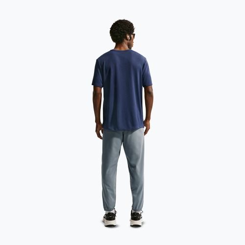 Férfi futópóló Nike Miler Dri-Fit UV midnight navy