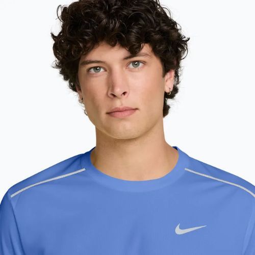 Férfi futópóló Nike Miler Dri-Fit UV royal pulse