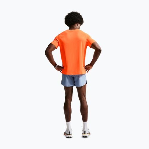Férfi futópóló Nike Miler Dri-Fit UV total orange
