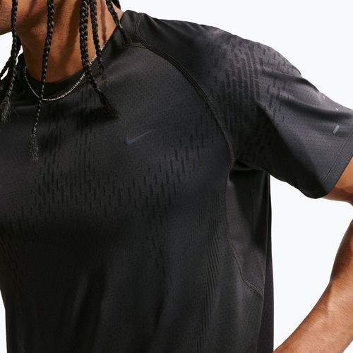Férfi futópóló Nike Stride Dri-Fit ADV off noir/black
