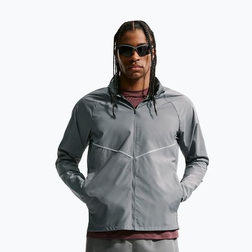 Férfi futódzseki Nike Miler Repel UV smoke grey/smoke grey