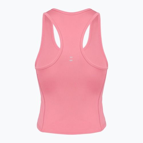 Női futópóló Nike Swoosh Run Dri-Fit peony/photon dust/white
