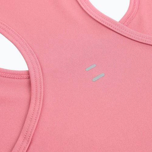 Női futópóló Nike Swoosh Run Dri-Fit peony/photon dust/white