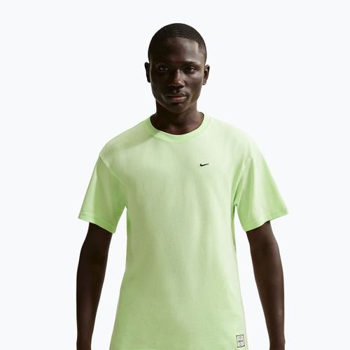 Férfi edzőpóló Nike N.A.C light liquid lime