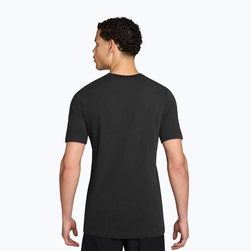 Férfi futópóló Nike Dri-Fit Running black/mineral slate