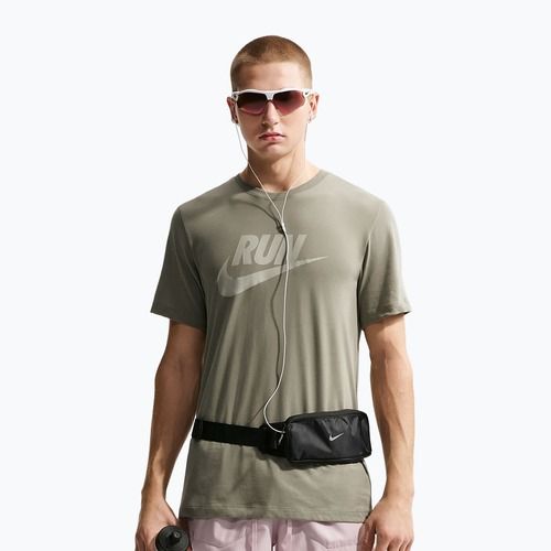 Férfi futópóló Nike Dri-Fit Running silver sage/spruce fog