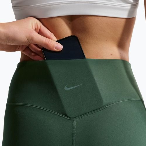 Női rövidnadrág Nike Zenvy High Waisted Biker 5" fir/white
