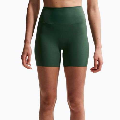 Női rövidnadrág Nike Zenvy High Waisted Biker 5" fir/white