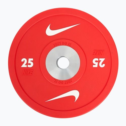 Lökhárító terhelés Nike Strength Pro Urethane Bumper Plates 25 kg red/white